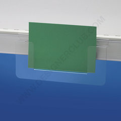 Post card holder  cm. 15 x 10  horizontal for rail insertion