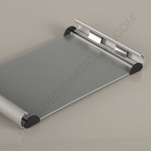 Snap aluminium deurbord mm. 210x297