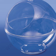 Pied anti-dérapant adhésif transparent diamètre 10x3 mm