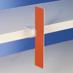 Panel for snail clip with adhesive gripper cm 25x5