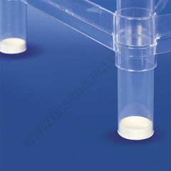 Tubo de pvc transparente mm. 100 diámetro mm. 38