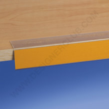 105° adhesive scanner rail mm. 30 x 1000 - back part 20 mm. crystal pvc