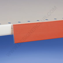 Angled antiglare adhesive scanner rail mm. 38 x 1330